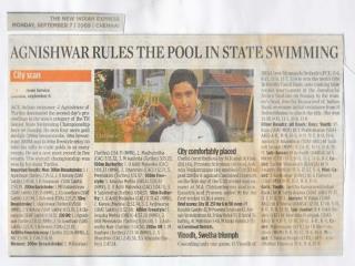 Agnishwar Jayaprakash Rules the Pool