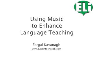 Fergal Kavanagh www.tuneintoenglish.com
