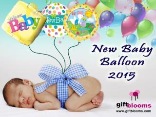 New baby balloons collection 2015