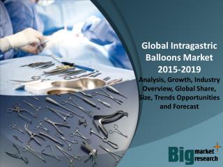 Global Intragastric Balloons Market 2015 - Size, Share, Growth & Forecast 2019