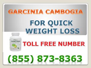 (855) 873-8363 Garcinia Cambogia Weight Loss