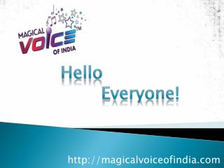 Singing Audition in India