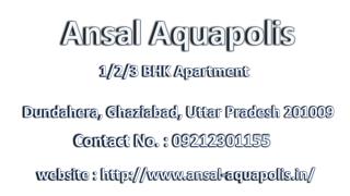 ansal aquapolis