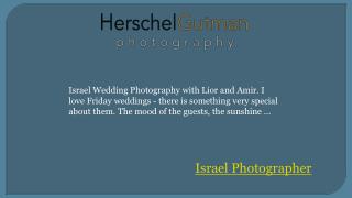 Israel Wedding and Event Photography