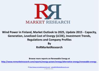 Wind Power in Finland, Market Outlook in Major Countries to 2025