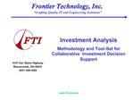 Frontier Technology, Inc.