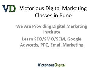 Digital Marketing Training Institute in Pune