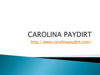 Carolina Paydirt – Gold Prospecting Supplies