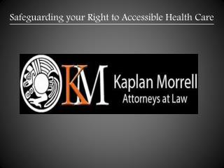 Greeley Workers Compensation Lawyer - Greeley Disability Lawyer - Kaplan Morrell