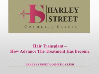 Hair Transplant – How Advance The Treatment Has Become