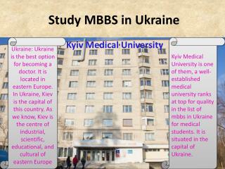 Study MBBS in Ukraine