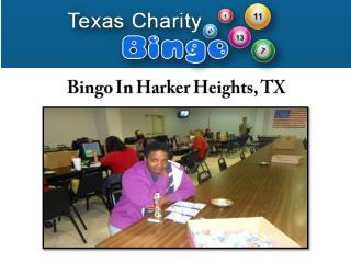 Bingo in Harker Heights, TX