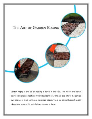 The Art of Garden Edging
