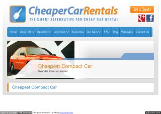 Compact Car for Rent in Melbourne