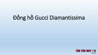 Đồng hồ GUCCI Diamantissima