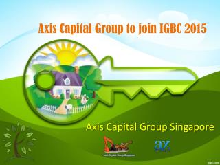 Axis Capital Group to join IGBC 2015