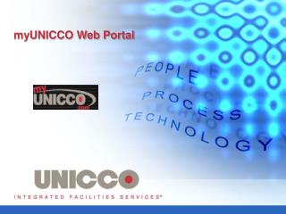 myUNICCO Web Portal