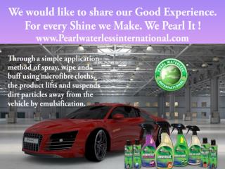 Pearl Waterless Car Wash-For every Shine we Make.We Pearl It