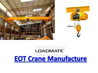 EOT Crane Manufacturer in Surat