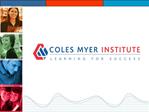 Coles Myer Ltd