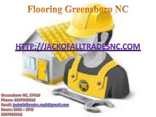 Drywall and Window Installation, Deck Building and Carpentry, Flooring - Greensboro NC