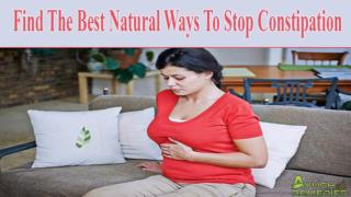 Find The Best Natural Ways To Stop Constipation
