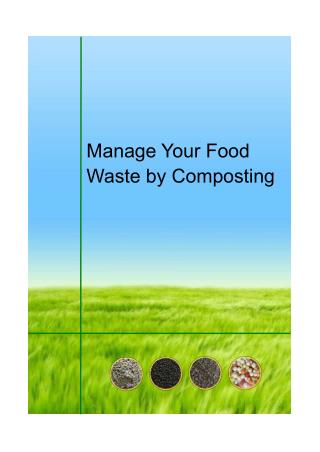 Manage Your Food Waste by Composting
