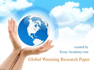 Global Warming Research Paper