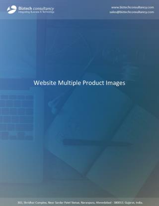 Odoo Website Multiple Product Images Apps