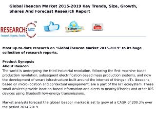 Global ibeacon Market 2015-2019