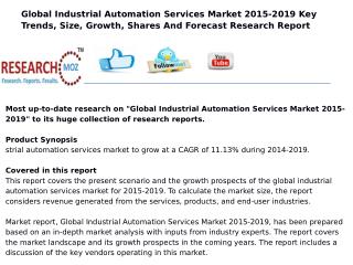Global Industrial Automation Services Market 2015-2019