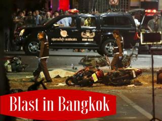 Blast in Bangkok