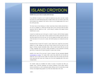 Accommodation in Croydon