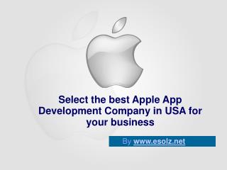 Apple App Development Company in USA Offers Best Solution