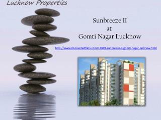 Book Apartments at Sunbreeze II Gomti Nagar Lucknow