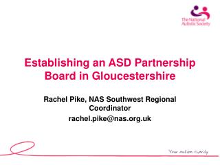 Establishing an ASD Partnership Board in Gloucestershire