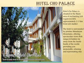 Hotel Cho Palace