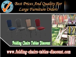 Best Prices and Quality for Large Furniture Orders