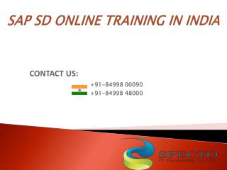 online training on sap sd training in australia,usa,uk.