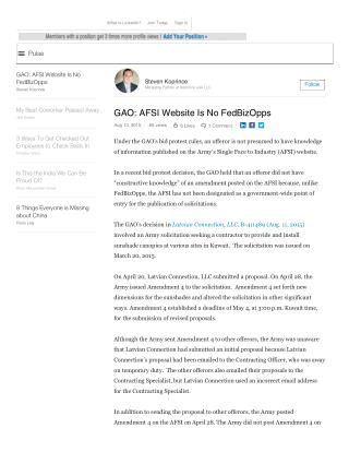 Blog 77 USMC 20150815 GAO_ AFSI Website Is No FedBizOpps