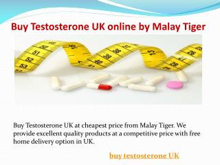 Buy Testosterone UK