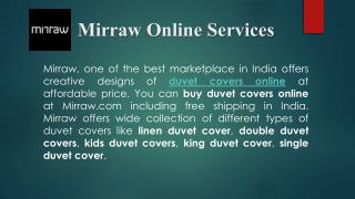 Best Duvet Covers Online at affordable price