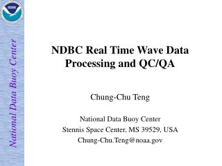 NDBC Real Time Wave Data Processing and QC/QA