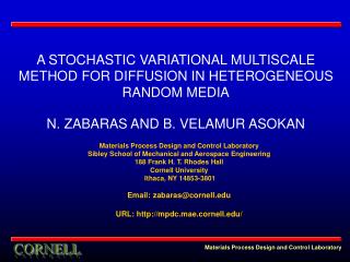 A STOCHASTIC VARIATIONAL MULTISCALE METHOD FOR DIFFUSION IN HETEROGENEOUS RANDOM MEDIA