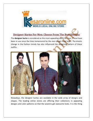 Mens Kurta Online Shopping in Canada