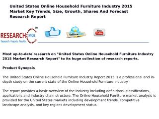United States Online Household Furniture Industry 2015 Market Research Report