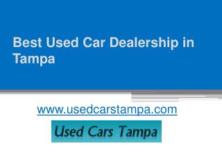 Used Car Dealership in Tampa, FL - www.usedcarstampa.com