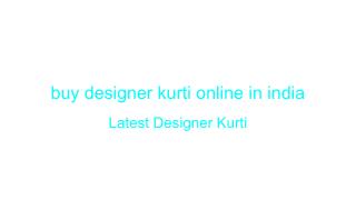 online designer salwar kameez shopping India