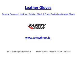 General Purpose | Leather | Safety | Work | CLC Projex Series Landscaper Gloves | SafetyDirect.ie