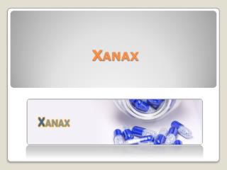 Xanax Medication